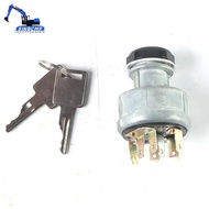 Ignition Switch With 2Keys For Case Skid Steer 760 921 1150G 1845C 5230 85XT 780C 780D 821 821B MX22