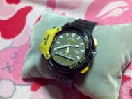 ☆JIN_1983☆ 全新 Casio 雙顯示 高度 氣壓 登山錶 analogue-digital watch AW-330 altimeter barometer