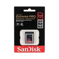 【SanDisk】Extreme Pro CFexpress 256 GB 高速記憶卡 Type B (公司貨)