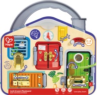 Hape - Lock & Learn Playboard กระดานรูปล็อคบ้าน 3Y+