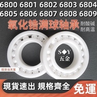 Zirconia Full Ball Ceramic Bearing 6800 6801 6802 6803 6804 6805 6806 6807 6808 6809CEF