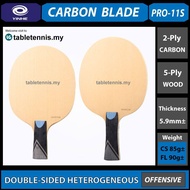 Yinhe Blade Pro-11s Table Tennis Blade Arylate Carbon Blade 5+2AC Two-Sided Different material Raket