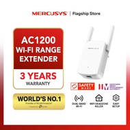 Mercusys ME30 AC1200( 2.4Ghz + 5Ghz ) Dual Band Wifi Range Extender &amp; AP Mode &amp; Booster/ Extender (Powered by TP-LINK)