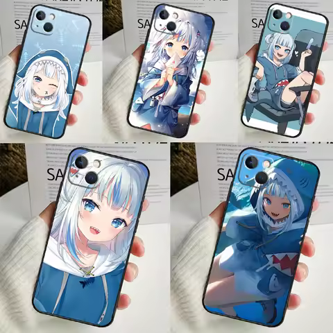 Anime Hololive Gawr Gura For Huawei Nova 12i 11i 8i 7i 3i 9 10 SE Y60 Y61 Y70 Y72 Y73 Y90 Y91 P20 P3