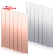 12 Pcs Pure Copper Zinc Anode Sheet 99.9% High Purity Copper Zinc Electrode Strips 0.04 Inch X 0.98 