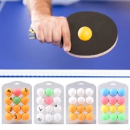 【Special offer】 12pcs/pack Table Tennis Balls Ping Pong Parent-Child Interaction High Elasticity Racquet Sports Training Dia.40mm