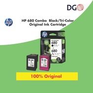 HP 680 Combo - Black/Tri-Color  Original Ink Advantage Cartridges (X4E78AA)