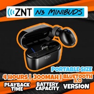 ZNT N3 Bluetooth 5.0 Auto Connect Single Mini Wireless Earphone Bussiness Earphone With Charging Cas