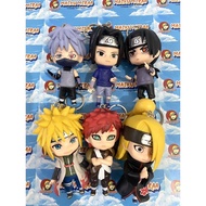 GANTUNGAN Figure Keychain Naruto Keychain/ BIG E Minato Gaara Deidara Kakashi anbu sasuke itachi anb