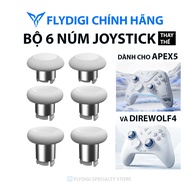 [Genuine] Flydigi Set of 6 Height Changing Joystick Knobs for Flydigi Apex 5 / Direwolf 4 controller