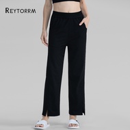 Reytorrm Women's Sports Jogger Pants Casual Straight Pants Women's Pencil Pants (CK014)