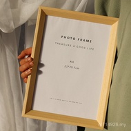 Photo Frame Mounting A4 Decoration 2036 Poster 24 Solid Wood Picture Frame A316 Simple 18 Make Wall-