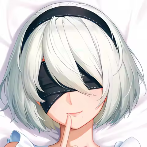 Dakimakura Anime Pillowcase 2B Girl Double-sided Print Life-size Body Pillow Cover Bedding Gifts