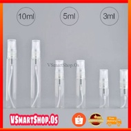 Botol kosong Perfume Empty Glass Perfume Spray Bottle 3ml , 5ml & 10ml