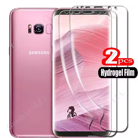 2PCS For Samsung Galaxy S8 GalaxyS8 Plus S8+ GalaxyS8Plus G955F G950F HD Full Hydrogel Film Protecti