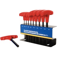 10Pcs /set T-type Handle Hex Key Tool Set T-shape Handle Hex Key Allen Wrench Tool Set Allen Wrench 