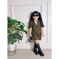 Cute Kids Clothes Set D4 GIRLS VEST SUIT KYLIE C646