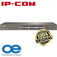 IP-COM G1024G Network 24 Port Gigabit 19-inch 6kV Lightning Protection 1U Steel Case Unmanaged Rackm