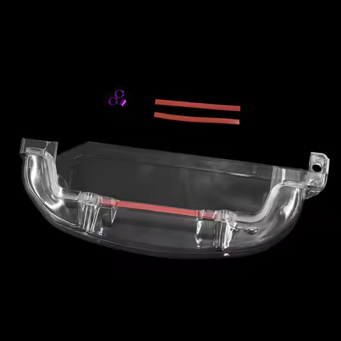 Clear Cam Gear Pulley Timing Belt Cover For 92-96 Mitsubishi Lancer EVO 1-3/DSM 4g63 4g63T Polycarbo