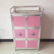 HY/💯Household Supplies Small Supplies Sideboard Cupboard Cupboard Simple Assembled Shoe Cabinet Locker Tableware Cabinet