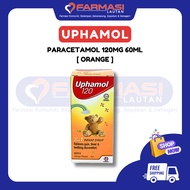 UPHAMOL PARACETAMOL 120MG INFANT SYRUP 60ML (ORANGE FLAVOUR)