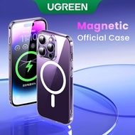 Ugreen Clear Magnetic Protective Anti-collision Phone Case for iPhone 14/14 Pro/ Plus/ Max pro