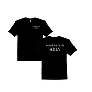 Men s short-sleeved T-shirt, ADLV / acmedelavie, cotton letters custom short-sleeved picture top
