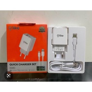 OLIKE Charger C401 Fast Charging 18W Type C + USB