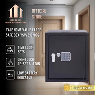 Yale YSV/390/DB2 Large Digital Safe Box | Electronic Laptop Safe for Home & Office (13kg)