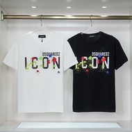 DSquared Icon Colored graffiti T-shirts