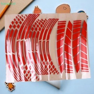 {hangmai} 21/18 Inch's For Triumph Reflective Motorcycle Wheel Stickers Hub Decal Rim Stripe (PVC Mo