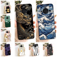 Honor X60 Case Cover Silicone Luxury Fashion Cool Kawaii Cute Painted Casing X60 Honor BRC-AN00