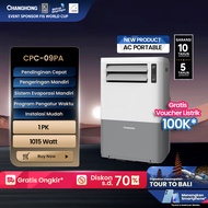 CHANGHONG AC 1 PK PORTABLE CPC-09PA GARANSI 10 TAHUN KOMPRESOR