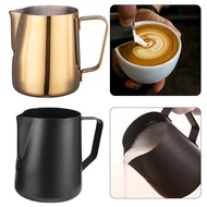 QUICKSHP Cafetera Stainless Steel Espresso Latte Art Milk Jug Glass 600ml - AA0052