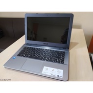 Laptop Asus X441M Ram 4GB SSD128GB second murah