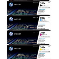 HP 206X Series Original Laserjet Toner Cartridge  W2110X W2111X W2112X W2113X