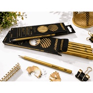 12 PCS -Pencil BENEFIT Gold 2B Pencil/ 2B GOLD PREMIUM Pencil/