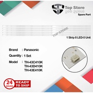 Panasonic 43" LCD TV Backlight TH-43C410K TH-43D410K TH-43E410K