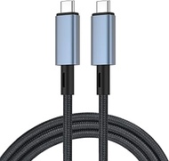 AHGEIIY Thunderbolt 4 Cable, 40Gbps Thunderbolt Cable 100W PD, 8K@60Hz Video, USB 4 Cable(1M/3.3Ft) USB C to USB C Cable Fast Charging for Thunderbolt 4/3 USB4.0 MacBook Pro 2022 Dell XPS