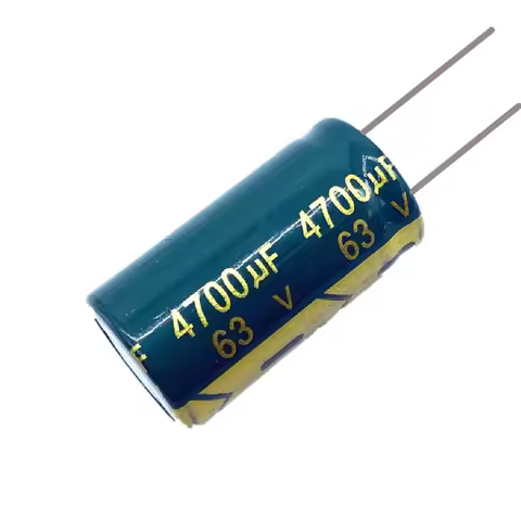 10PCS-2PCS Electrolytic Capacitor 63V4700UF 63V 4700UF 22X40 mm High Frequency Low ESR Aluminum Capa