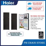 Haier HRF-418IHM HRF-458IHM 418L/458L 2 Door Refrigerator Twin Inverter 5 Star Energy Saving