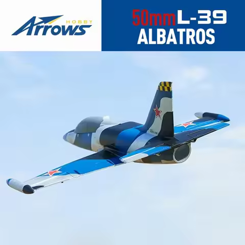 Blue Arrow 50mm L39 Entry To Advanced Hand-Throwing Model Realistic Brushless Fixed-Wing Electric Re