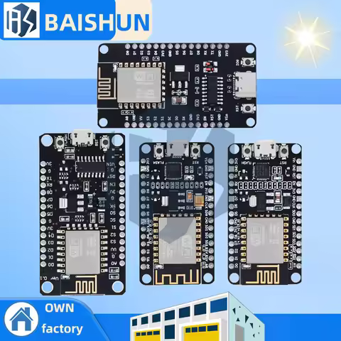 ESP8266 NodeMcu V3/V2/V2.1 WiFi Board – ESP-12E/12F CH340/CP2102/CH9102X Lua IoT Development Board