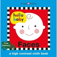Follow your heart. ! HELLO BABY FACES CLOTH BOOK หนังสือใหม่ English Book พร้อมส่ง