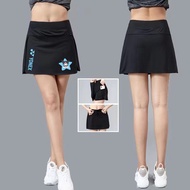 2023 New YONEX Badminton Skirt Tennis Dress Sports Short Skirt Women Speed Dry Pants Skirt Anti glare Tennis Skirt Skirt Skirt Half Skirt Outdoor Running Fitness Skirts Tennis Dres