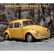 1:36 Scale Volkswagen Beetle Classic 1967 Diecast Collectible Model Car VW Beetle Collection car