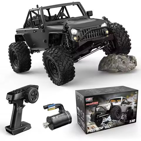 MJX Hyper Go H12Y+ 1/12 4WD RC Car Professional Off-Road Racing 12km/H Sensored Brushless Motor 2.4G
