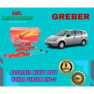 Greber Absorber - Honda Stream RN1 2 3, Jazz GD/ City IDSI @ VTEC, Jazz GE/ City GM2, Jaz GK/City GM6