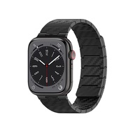 สายนาฬิกา Apple สร้อยข้อมือคาร์บอนไฟเบอร์รุ่น9 8 SE 7 6 5 3 2 1น้ำหนักเบาสายนาฬิกา Apple Watch 44มม. 45มม. 42มม. 41มม. 40มม. 38มม.