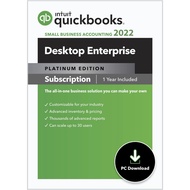 2022 - Quickbooks Enterprise Platinum Accountant 30 Users Max